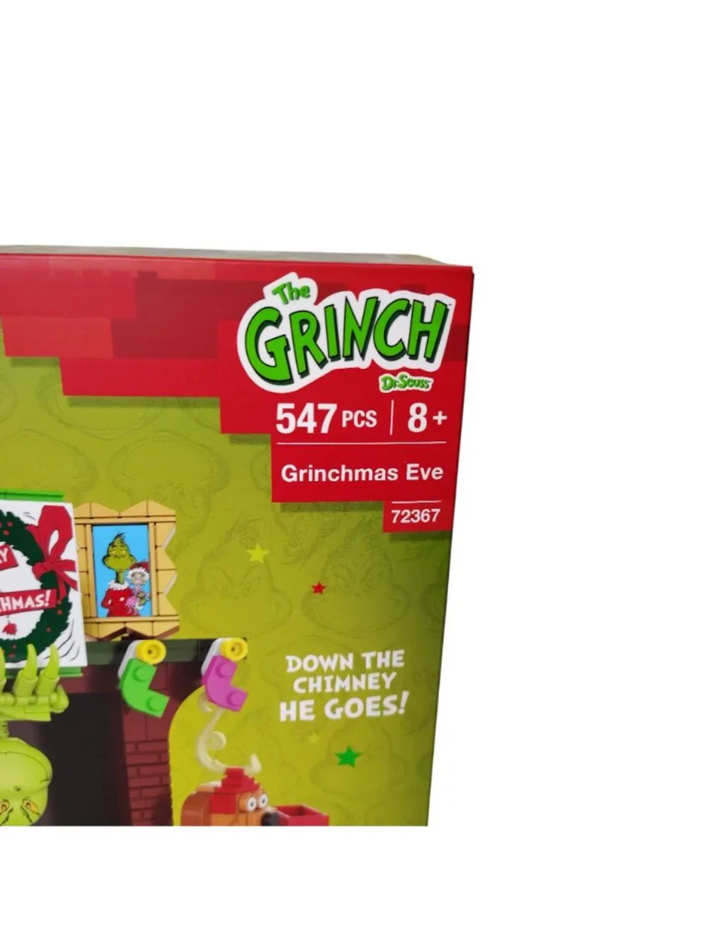 Brick Craft Grinchmas Eve Building Set 547-Piece Compatible Christmas Playset Fo